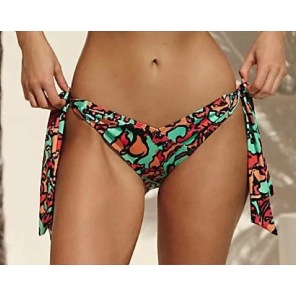 FREE PEOPLE FP BEACH FREE-EST SONNY CROPPED TOP RENEE BIKINI BOTTOMS SWIMSUIT S - Picture 4 of 9